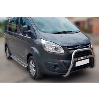 Nerezový přední ochranný rám WT006 F1-55 Ford Custom 2013–2022