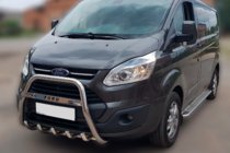 Ford Custom 2013–2022 Přední ochranný rám WT006 F1-56 (nerez) fotografie 1