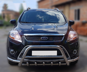 Ford Kuga 2008–2013 Přední ochranný rám WT003-Exclusive (nerez) fotografie 1