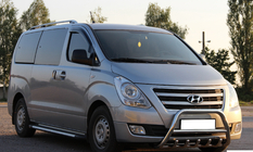 Hyundai H300, H1, Starex 2008–2020 Přední ochranný rám WT003 (nerez) fotografie 3