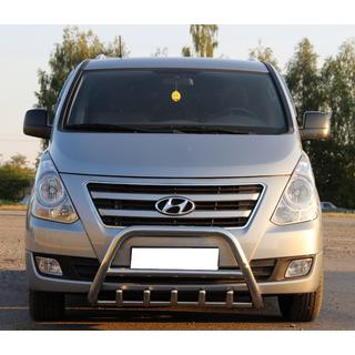 Přední ochranný rám WT003 (nerez) Hyundai H300, H1, Starex 2008–2020 fotografie 1