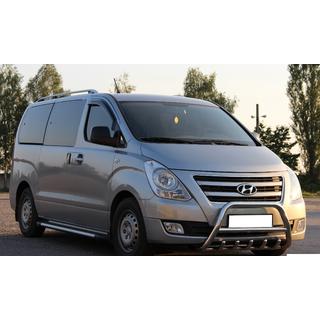 Přední ochranný rám WT003 (nerez) Hyundai H300, H1, Starex 2008–2020 fotografie 3