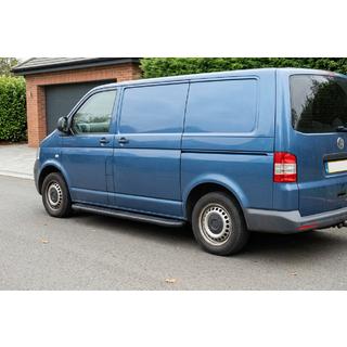 Boční prahy Bosphorus Black (2 ks, hliník) Volkswagen T5 Multivan 2003–2010 fotografie 1