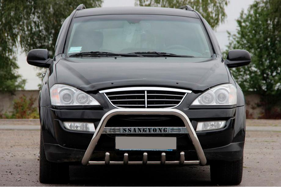 SsangYong Action 2005–2018 Přední ochranný rám (bullbar) WT004 (nerez) Image