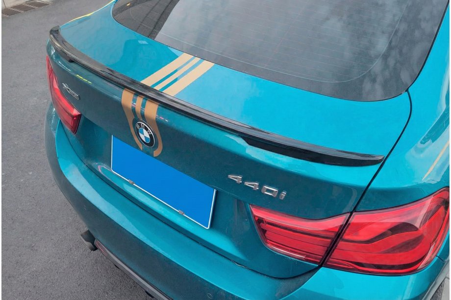 BMW řada 4 F32/F33/F36 2012–2020 Spoiler P-Style (pro F36, černý lesk) Fotografie 1