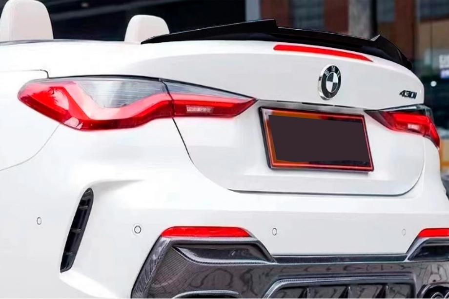 BMW řada 4 G22/23/26 2020– Spoiler ve stylu M4 (pro G23, černý lesk) Image