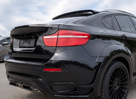 BMW X6 E71 2008–2014 Horní spoiler (černý lesk) fotografie 1
