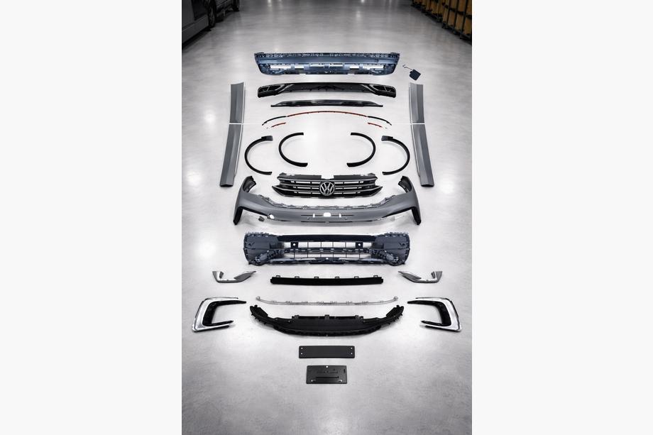 Volkswagen Tiguan 2016–2023 Sada bodykitu R-Line (pro 2021-2023) Fotografie 4