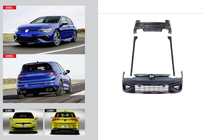 Volkswagen Golf 8 2019– Sada bodykitu R fotografie 1