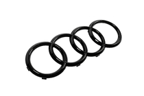 Audi Přední znak Audi Black (285 × 100 mm) fotografie 3