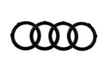 Audi Přední znak Audi Black (285 × 100 mm) fotografie 4