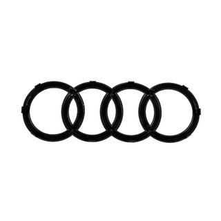 Přední znak Audi Black (285 × 100 mm) fotografie 4