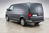 Volkswagen T5 2010–2015 Boční nášlapy Sunrise (2 ks, hliník) Dlouhý rozvor fotografie 1