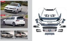 Volkswagen Golf 7/E-Golf 2012–2020 Sada bodykitu GTI (pro 2013-2017) fotografie 1