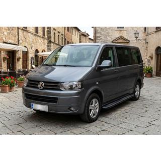 Boční prahy Bosphorus Black (2 ks, hliník) Volkswagen T5 2010–2015 fotografie 1