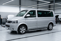 Volkswagen T5 2010–2015 Boční nášlapy Tayga (2 ks, hliník) Pouze pro krátký rozvor fotografie 1