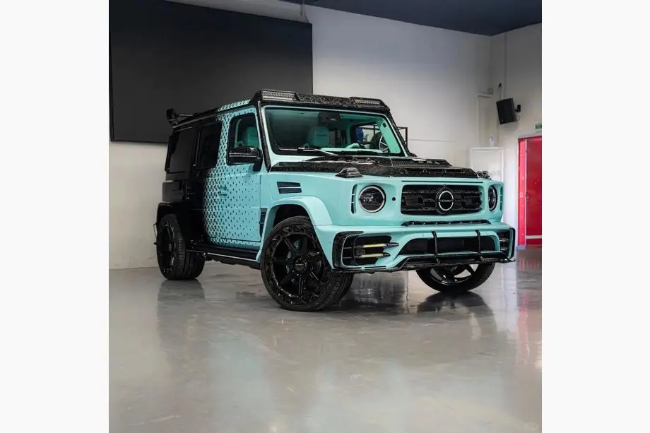 Mercedes G-Class W463 2018–2024 Restylingový bodykit pro W465 2025 MNSR Carbon Image