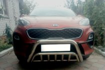 Kia Sportage 2015–2021 Přední ochranný rám WT002 (nerez) fotografie 1
