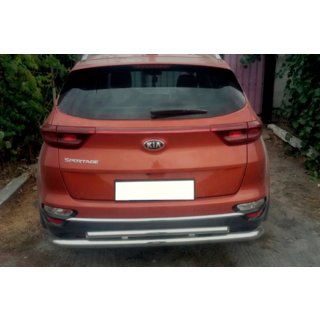 Zadní ochranný rám AK002-2 (nerez) Kia Sportage 2015–2021 fotografie 1
