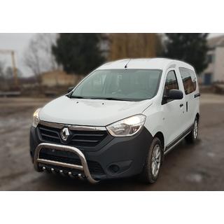 Přední ochranný rám WT003 (nerez) Dacia Lodgy 2012–2022 fotografie 4