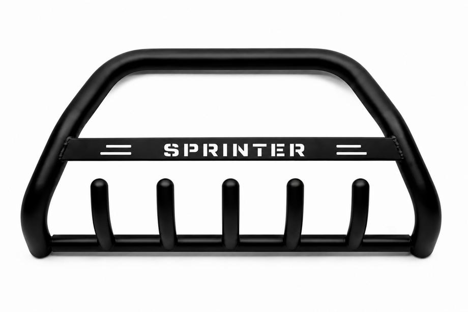 Mercedes Sprinter W901/902/903/904/905 1995–2006 Přední ochranný rám (bullbar) Black WT004 (nerez) 1995-2000 Image