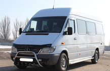 Mercedes Sprinter W901/902/903/904/905 1995–2006 Přední ochranný rám (bull bar) WT003 (nerez) fotografie 4