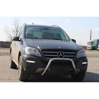 Přední ochranný rám WT006 (nerez) Mercedes ML W164 2005–2011 fotografie 1