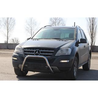 Přední ochranný rám WT006 (nerez) Mercedes ML W164 2005–2011 fotografie 2