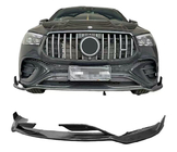 Mercedes GLE W167 2018– Přední lip spoiler nárazníku (pro GLE53/AMG-Line 2023-2026, karbon) fotografie 1