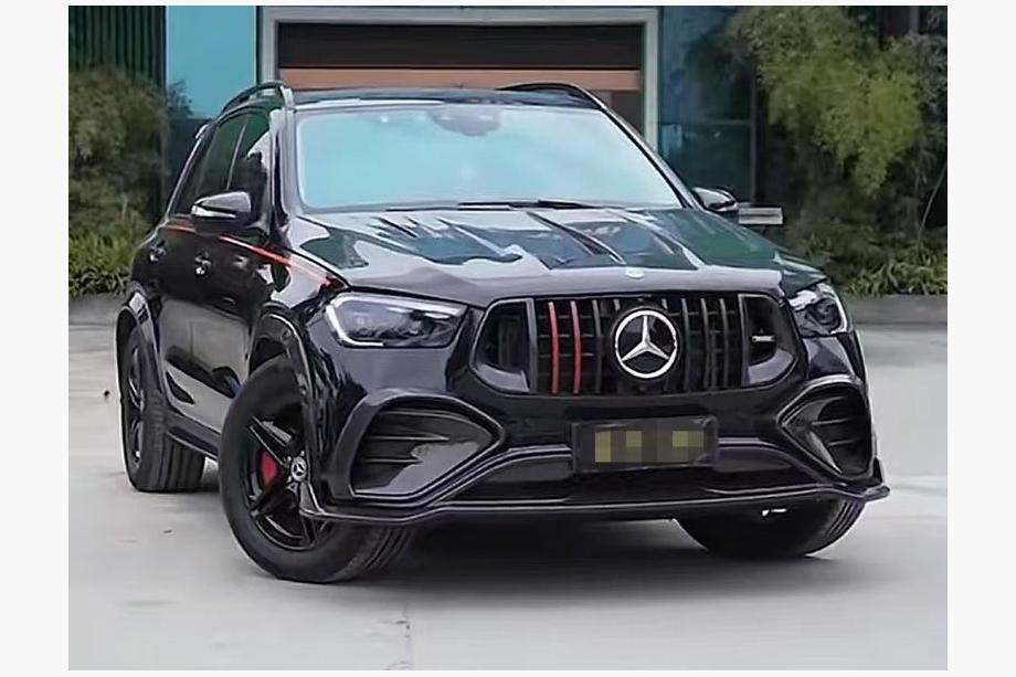 Mercedes GLE W167 2018– Nástavce předního nárazníku (pro GLE53/AMG-Line 2023-2026, karbon) Image