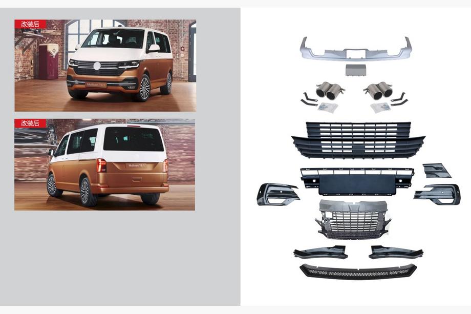 Volkswagen T6 2015–2024 Sada bodykitu (pro 2019+) Image