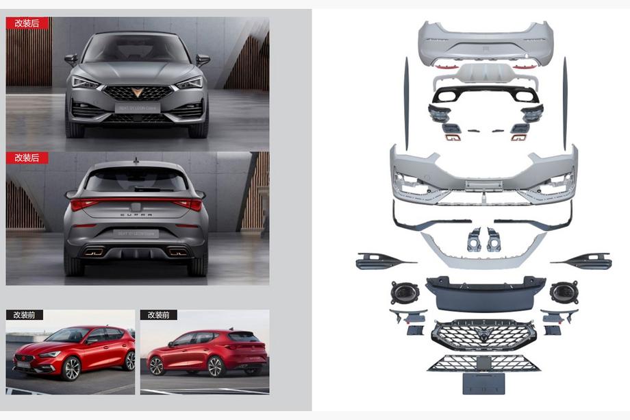 Seat Leon 2020– Kompletní bodykit Cupra Image
