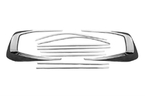 Lexus LX570/450d 2008–2022 Kompletní okenní lišty design 2025 (2008-2015, nerez) fotografie 3