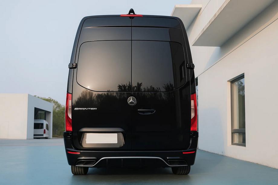 Mercedes Sprinter W907/W910 2018– Zadní nárazník AMG (pro střední rozvor, ABS) Image