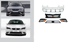 Seat Leon 2013–2020 Restylingový kit pro 2017+ Cupra R (pro 2013-2017) fotografie 1