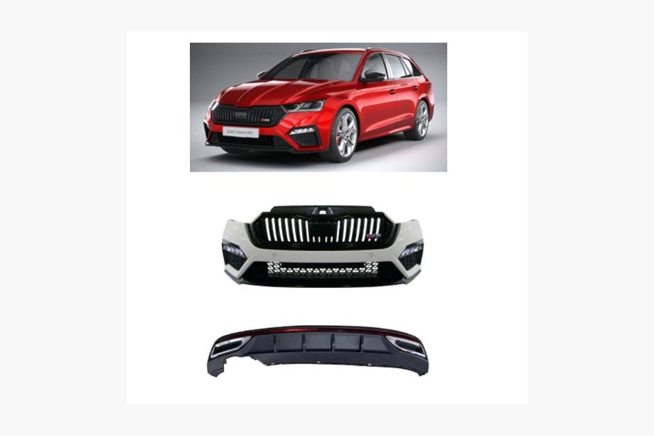 Skoda Octavia IV A8 2020– Sada bodykitu RS Image