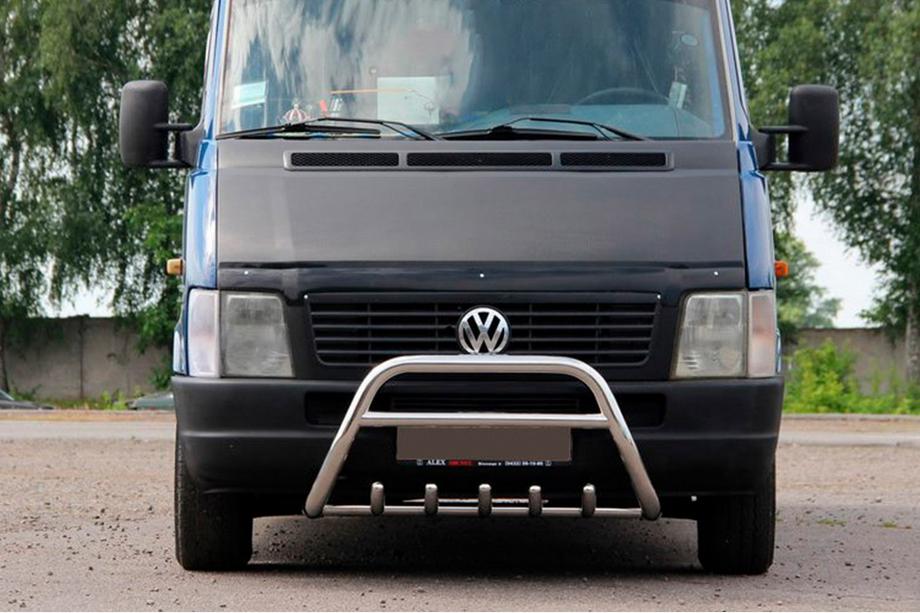 Volkswagen LT 1995–2006 Přední ochranný rám WT003 (nerez) 60 mm, bez nápisu Image