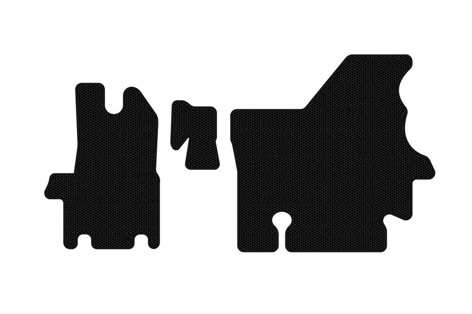 Renault Master 1998–2010 Gumové koberečky Carsuit (1998-2003, černé) Image