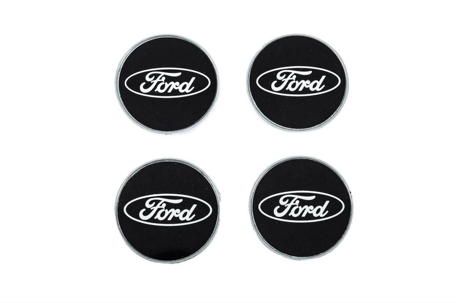 Ford Středové krytky na disky 54,5/50 mm černé (4 ks) Image
