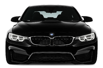 BMW řada 3 F30/F31 2012–2019 Ledvinky M-Look (pro F80, černý lesk s chromovým orámováním) fotografie 1