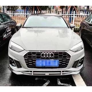 Lip spoiler předního nárazníku Lip V4 (pro S-Line 2021-2025, karbon)