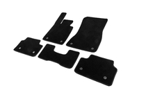 BMW řada 5/i5 G60/G60E/G61 2023– Textilní autokoberce Deluxe (pro G60/61, černé) fotografie 2