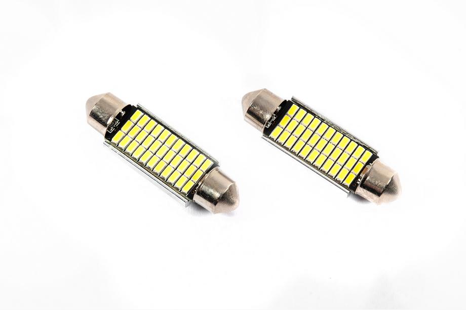 Signální LED žárovka Niken C5W 12V L41mm (2 ks) Fotografie 3