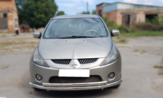 Mitsubishi Grandis 2003–2011 Přední ochranný rám ST014 (nerez) Ø60/60 fotografie 1