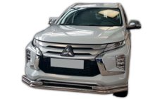 Mitsubishi Pajero Sport 2015– Přední ochranný rám ST085 (2020+, nerez) fotografie 2