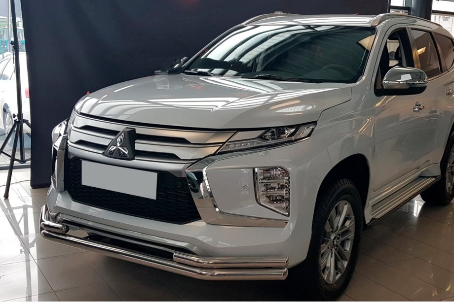 Mitsubishi Pajero Sport 2015– Přední ochranný rám ST085 (2020+, nerez) Image