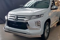 Mitsubishi Pajero Sport 2015– Přední ochranný rám F3-60 (2020+, nerez) fotografie 2