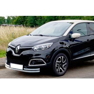 Přední ochranný rám ST085 (nerez) Renault Captur 2013–2019