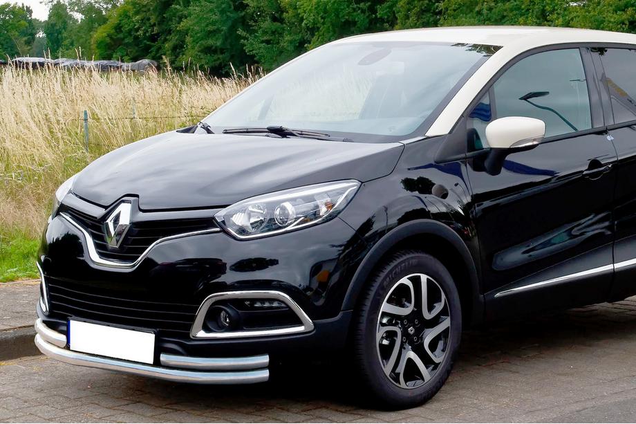 Renault Captur 2013–2019 Přední ochranný rám ST085 (nerez) Image