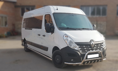 Renault Master 2011–2023 Přední ochranný rám WT003-Exlusive (nerez) fotografie 1